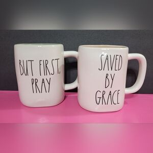 Rae Dunn Artisian Collection Set Of 2 Mugs 202 And 295 Christian